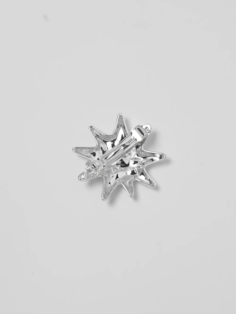 Wolf Circus Sun Barrette - Silver