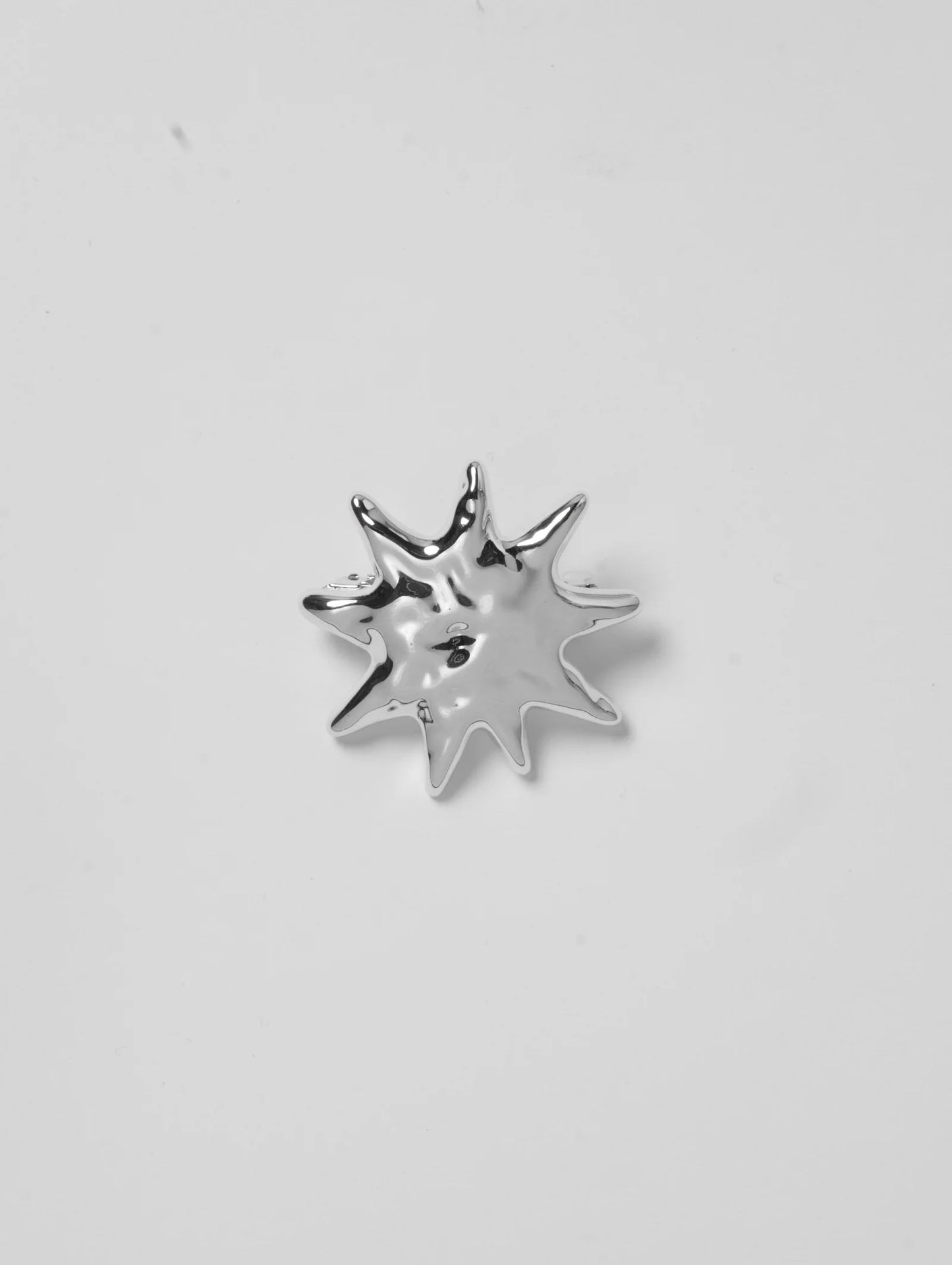Wolf Circus Sun Barrette - Silver