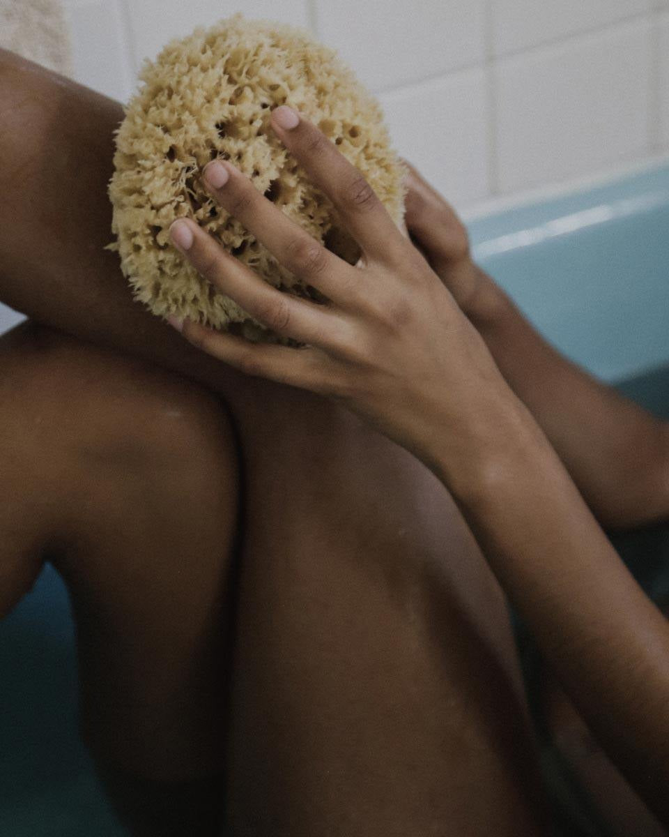 Natural Sea Wool Sponge - Large