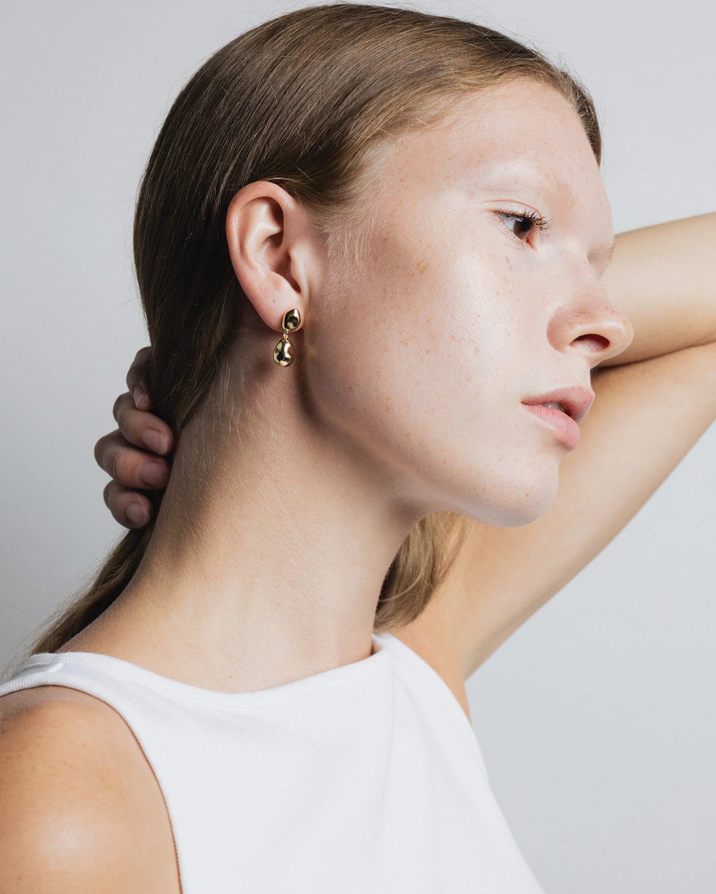 Wolf Circus Pinto Earrings - Gold