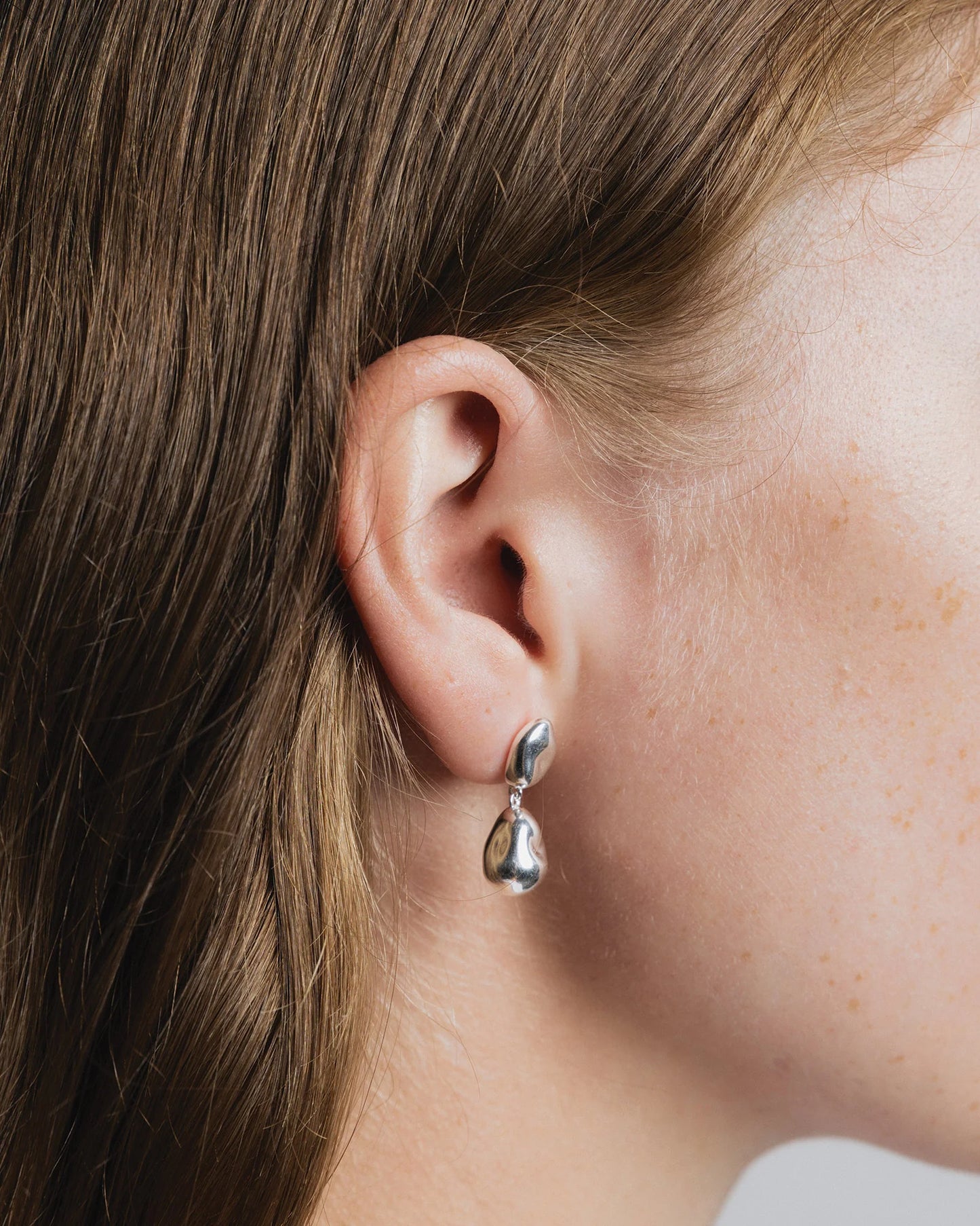 Wolf Circus Pinto Earrings - Silver