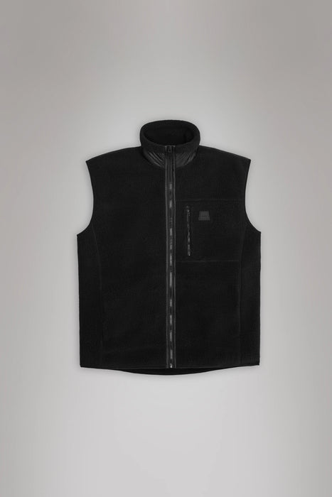 Rains Yermo Fleece Vest - Black