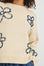 Rails Zoey Sweater - Ivory Navy Stitched Daisies