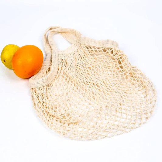 Reusable Organic Cotton Mesh Shopping Bag - Small
