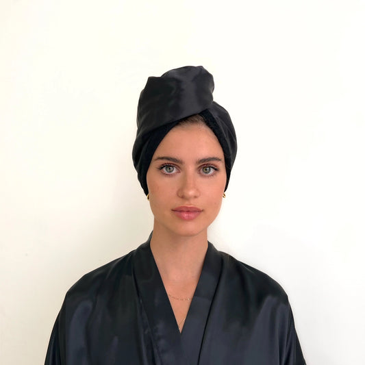 Reversible Silk Hair Wrap