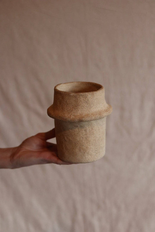 of the earth:: 5.5" Gathered Earth Vessel