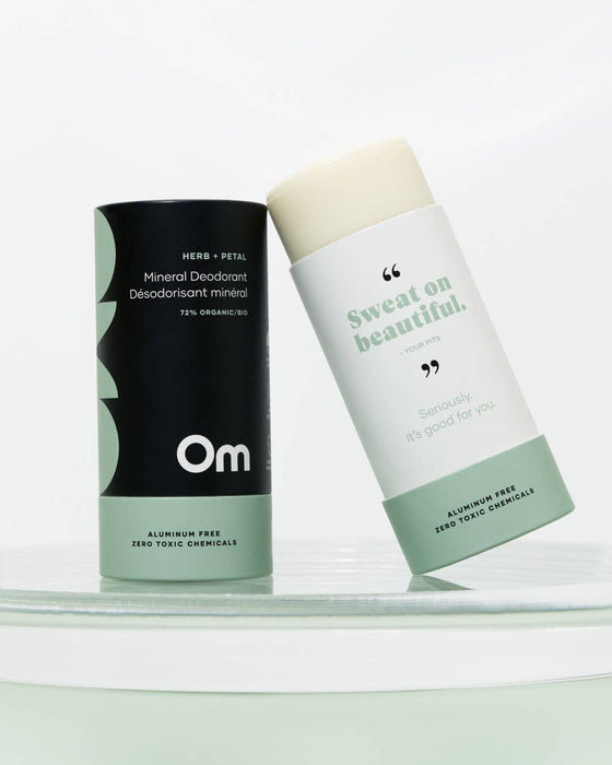 Om Organics Herb + Petal Mineral Deodorant