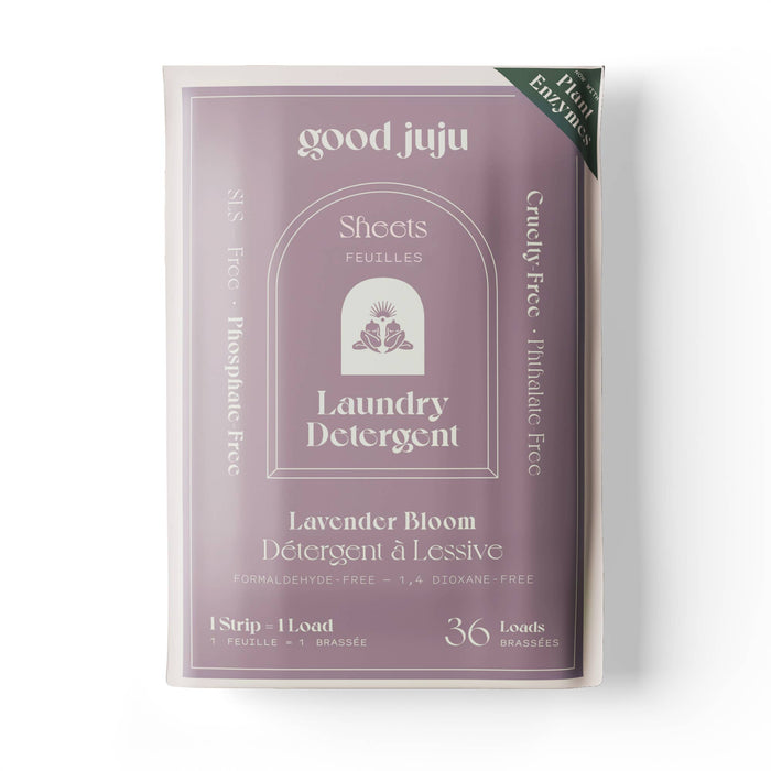 Good Juju Laundry Detergent Sheets in Lavender Bloom