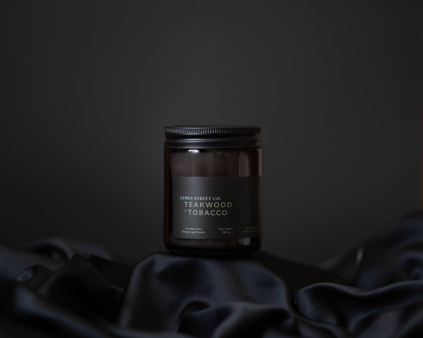 James Street Co. Teakwood + Tobacco Candle - 8oz