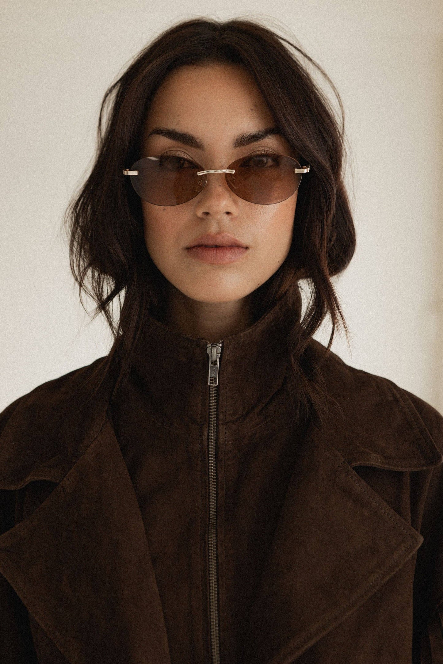 Clare Suede Jacket - Black