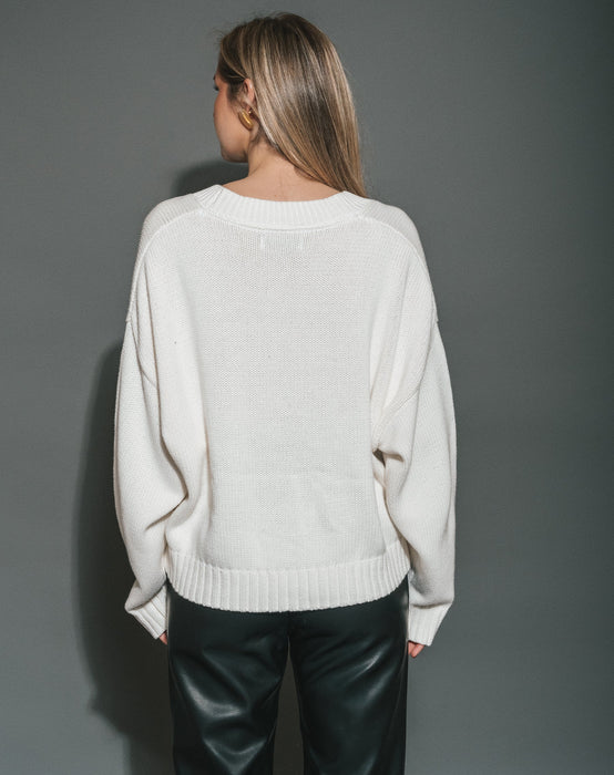 Isabella Knit Cardigan - Cream