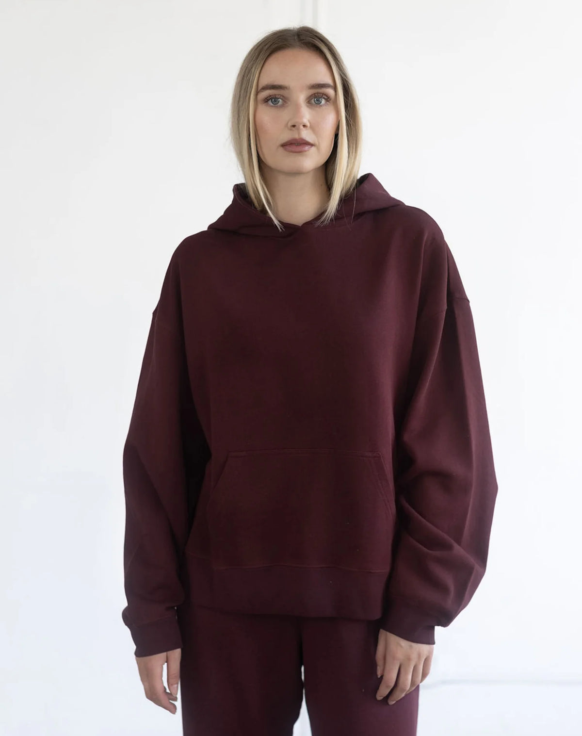 Brunette the Label Perfect Hoodie - Plum