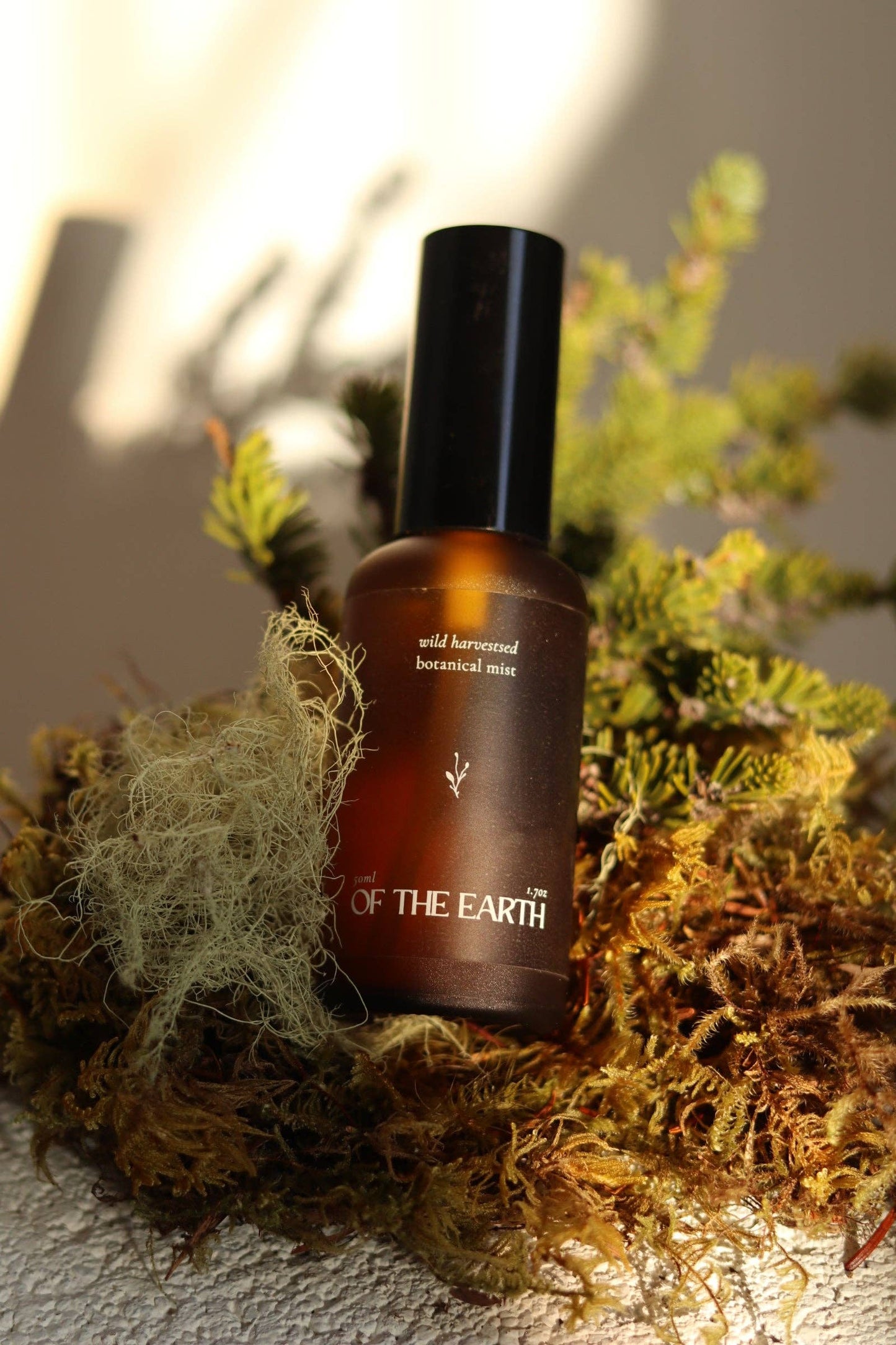 of the earth:: Black Spruce, Usnea & Moss Room, Body & Linen Botanical Mist