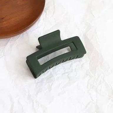 Forest Green Claw Clip - Medium