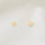 Petite Gold Ace Ball Stud Earrings - 2mm