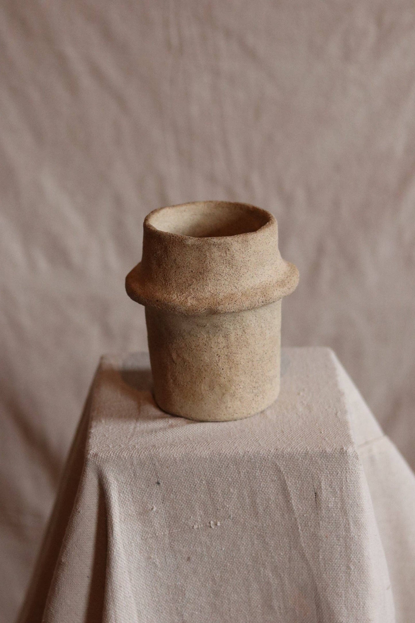 of the earth:: 5.5" Gathered Earth Vessel