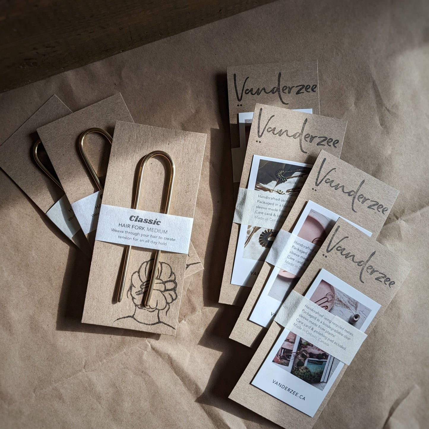 Vanderzee Classic Hair Fork - Large