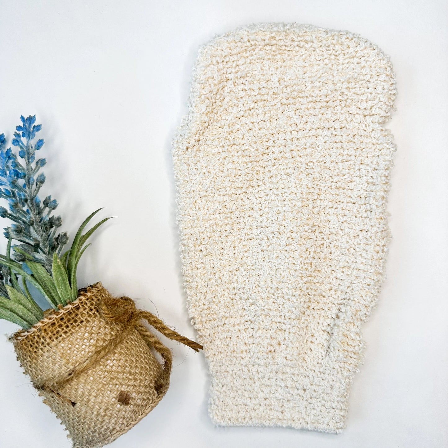 Organic Hemp Exfoliating Mitt