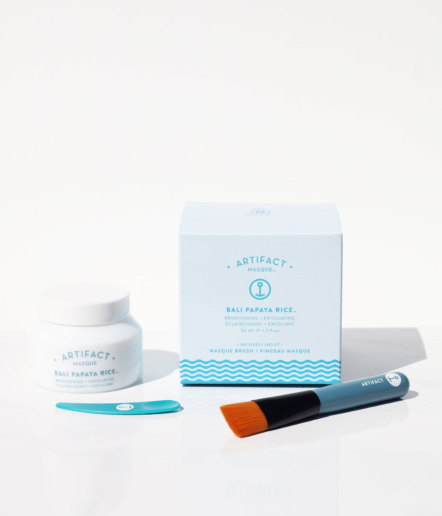 Artifact Skin Co. Bali Papaya Rice Masque + Brush Kit