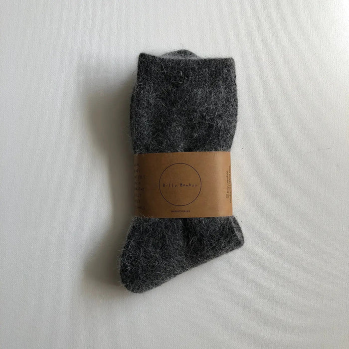 Fluffy Angora Socks - Various