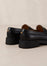 Dexter Black Leather Loafers - Black