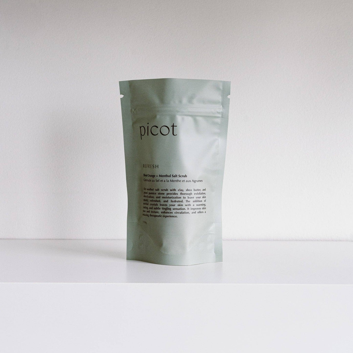Picot Mini Refresh Salt Scrub with Menthol - 150g
