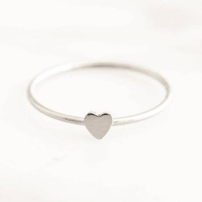 Petite Gold Paris Heart Ring - Various