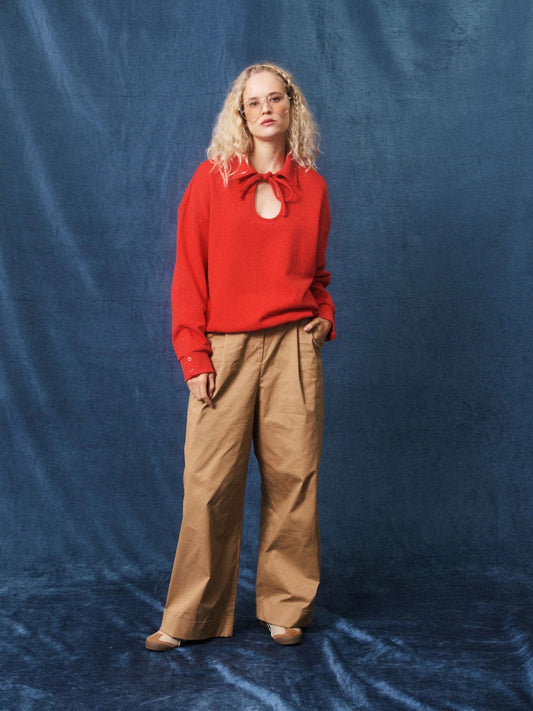 FRNCH Billie Sweatshirt - Rouge