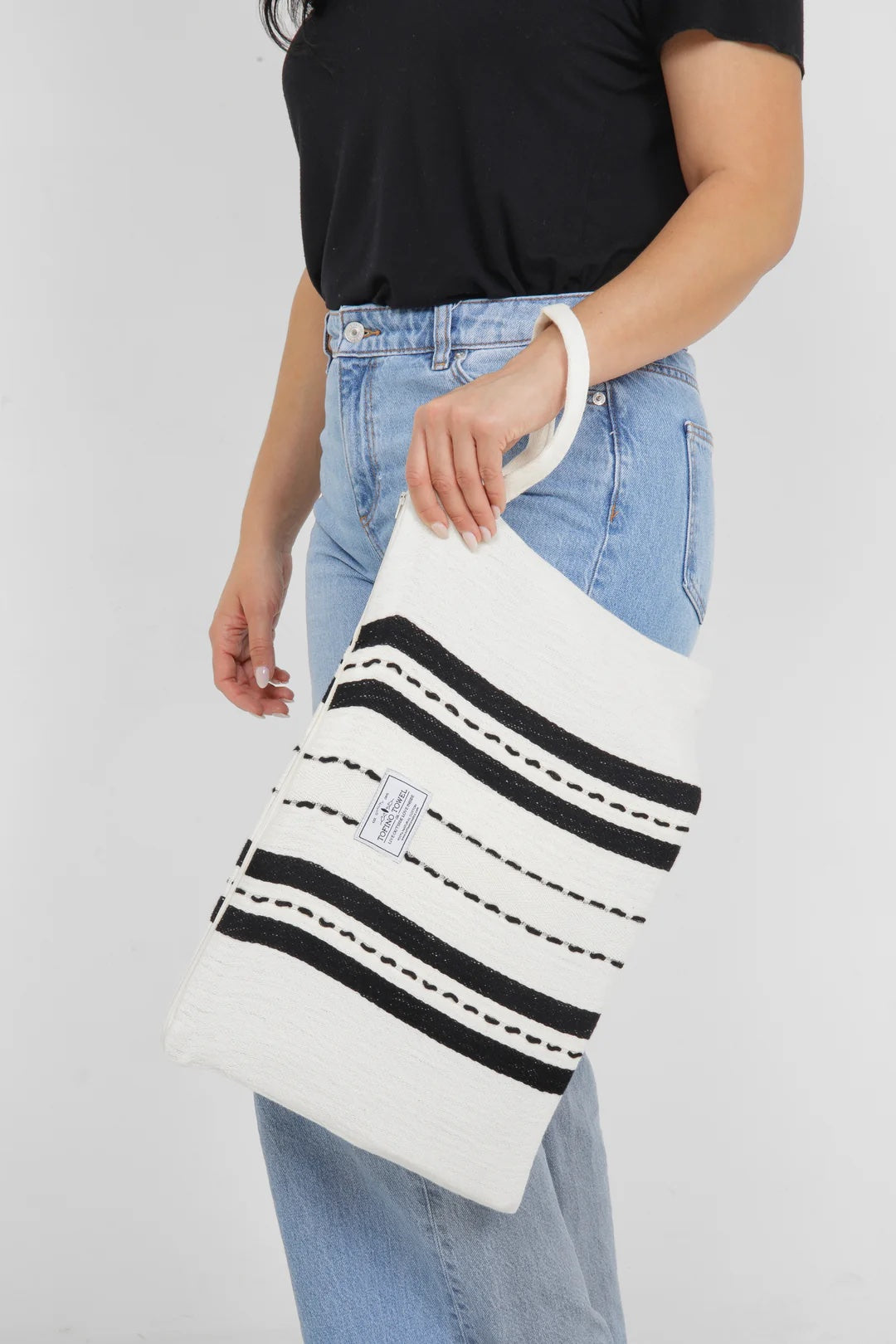 Tofino Towel Co. Large Mercer Wet-Dry Bag - Ecru