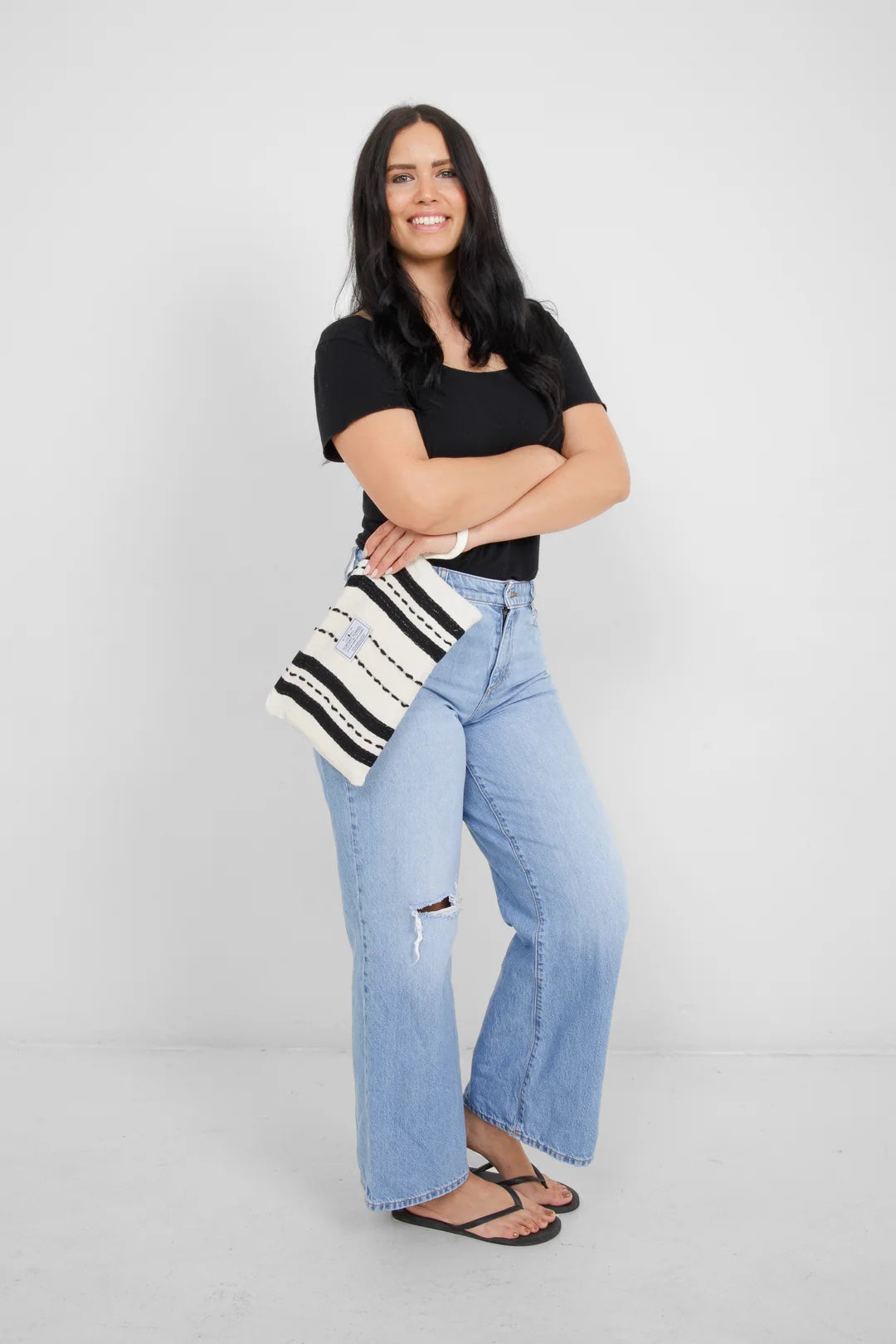 Tofino Towel Co. Small Mercer Wet-Dry Bag - Ecru