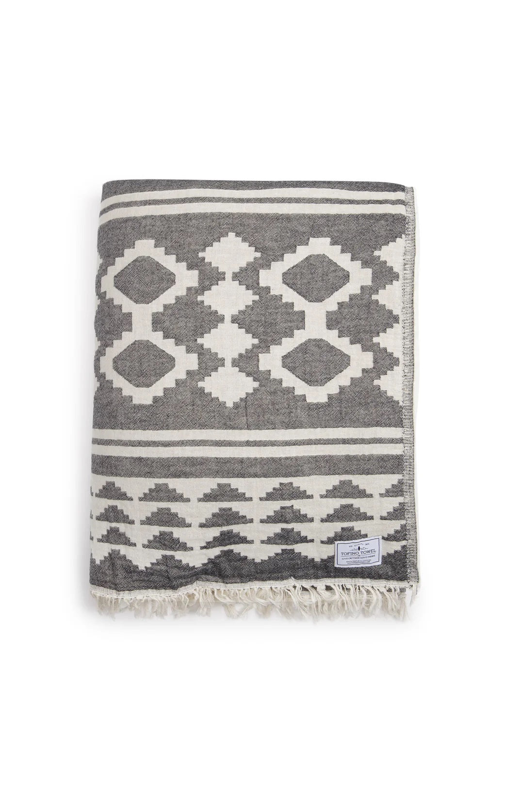 Tofino Towel Co. Beach Fleece Throw - Granite