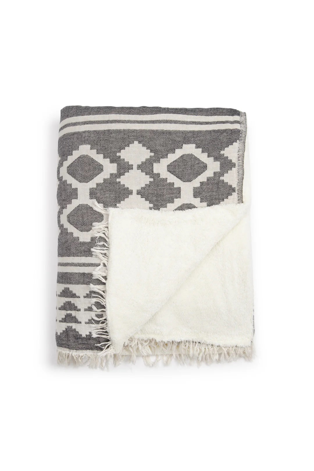 Tofino Towel Co. Beach Fleece Throw - Granite