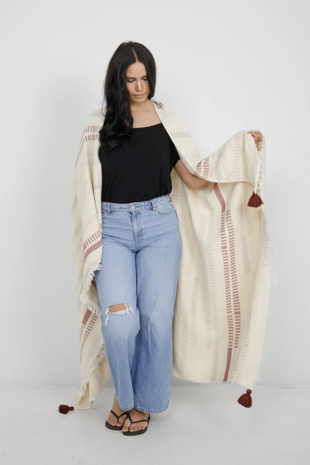Tofino Towel Co. Haze Muslin Throw