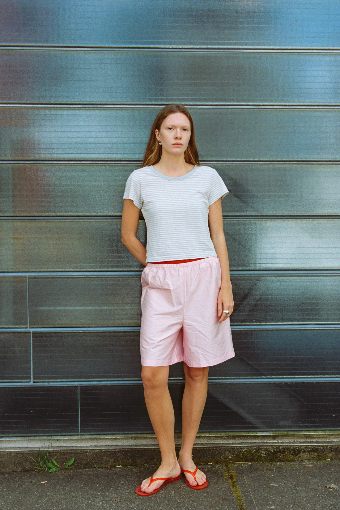 Merge Hemp Mini Tee - Day Daydream Stripes