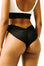 Londre High-Leg Scrunch Bottom - Matte Black