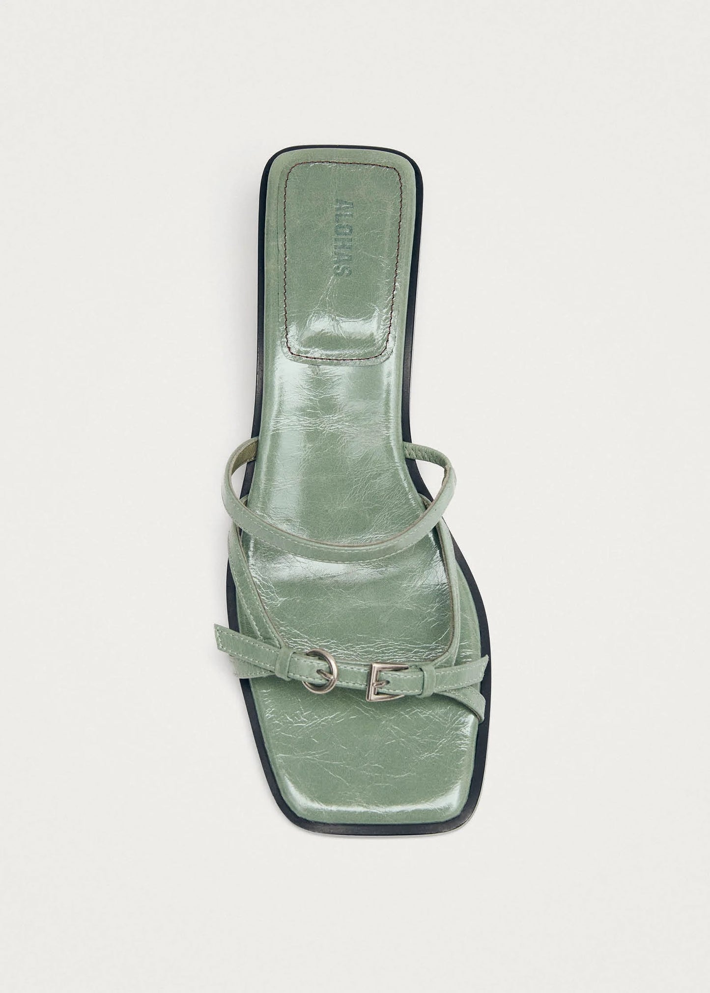 Alohas Liko Patent Matcha Sandals
