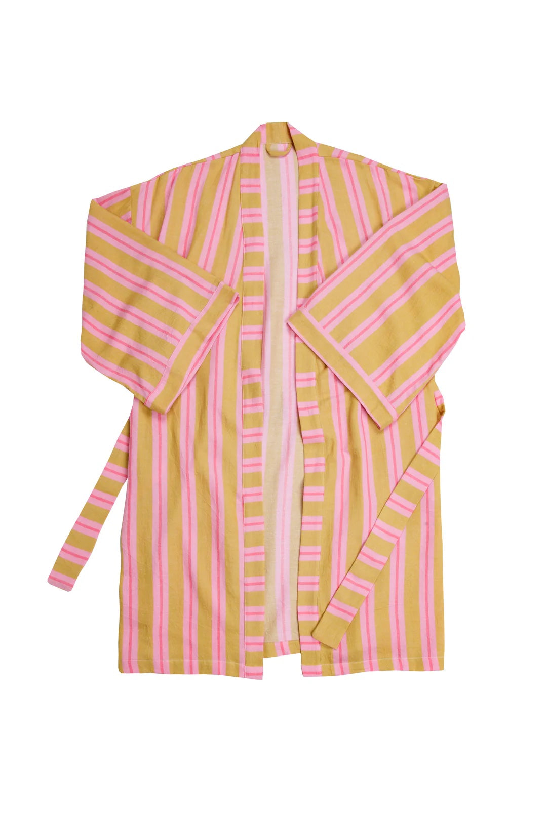 Tofino Towel Co. The Mistral Unisex Striped Belted Robe - Sunset Mix