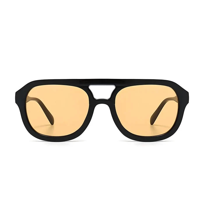 Shady Lady Olivia Sunglasses - Black/ Orange