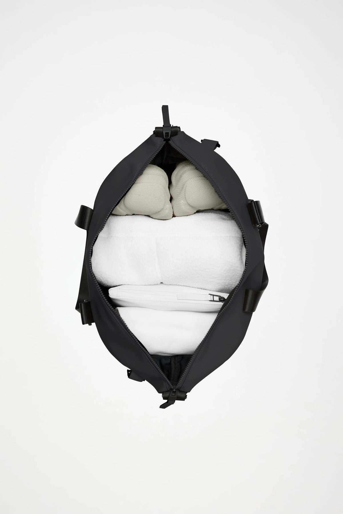 RAINS Valera Small Wekend Bag - Black