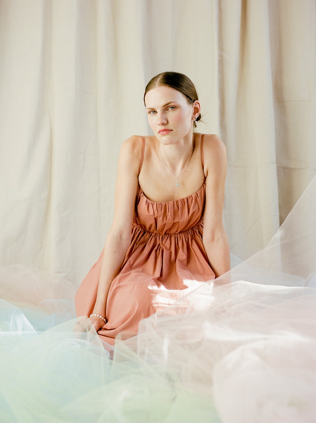 Poppy Dress - Terracotta