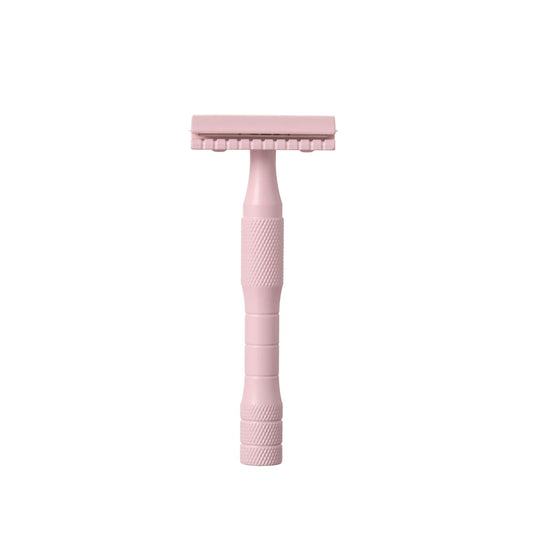 Sustainable Brass Safety Razor - Rose