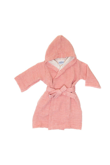 Tofino Towel Co. Piper Kid's Robe - Coral