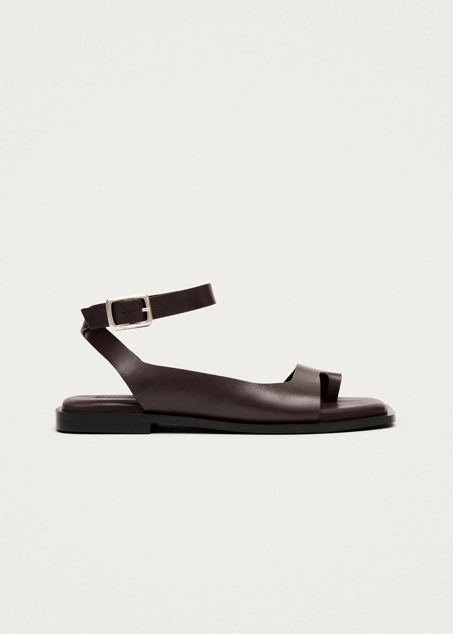 Alohas Tebas Brown Leather Sandals