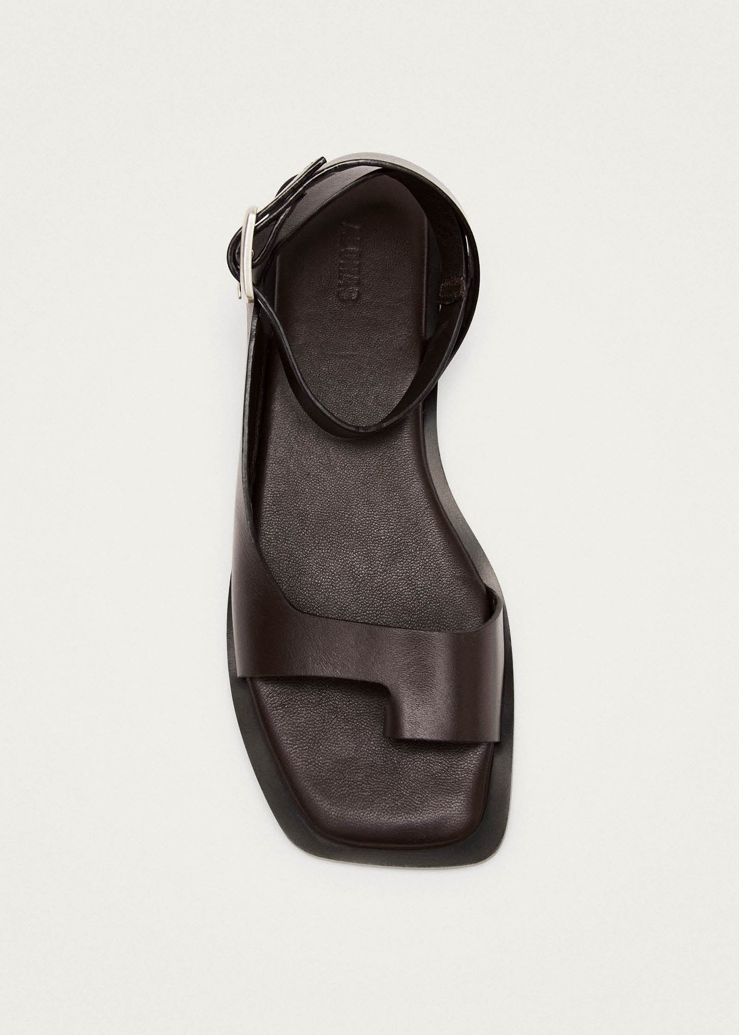 Alohas Tebas Brown Leather Sandals