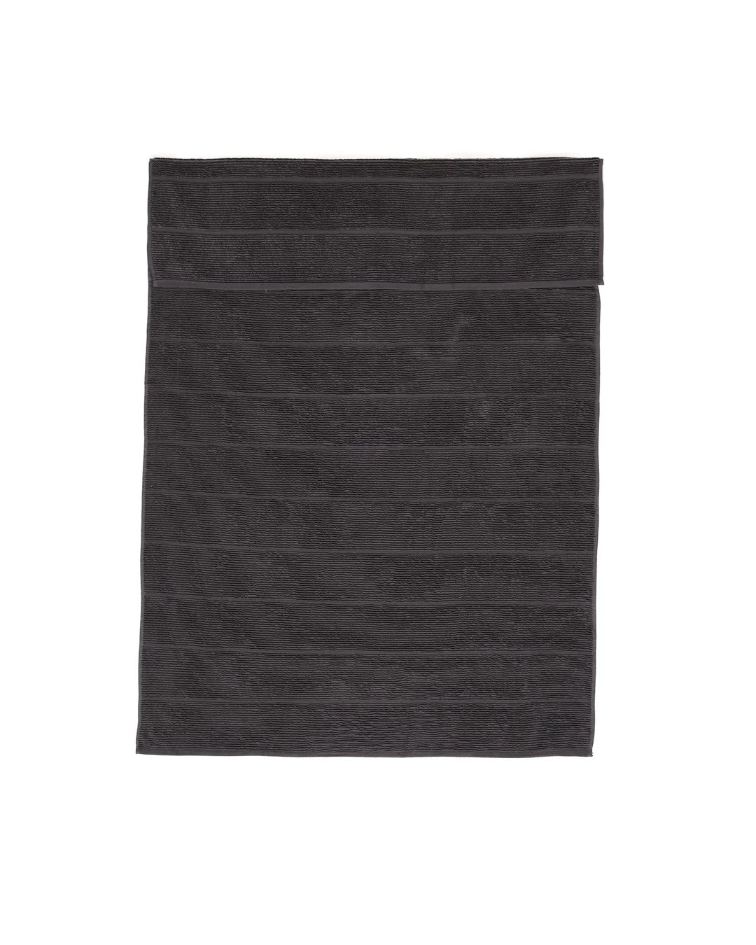 Tofino Towel Co. Arnet Ribbed Terry Towel - Charcoal