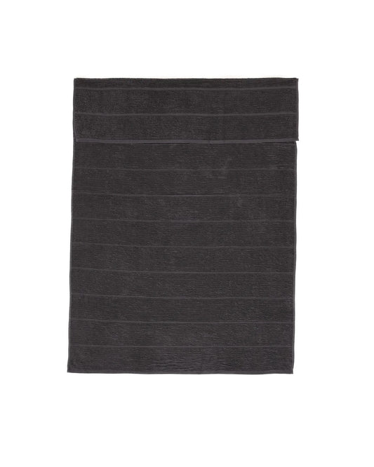 Tofino Towel Co. Arnet Ribbed Terry Towel - Charcoal