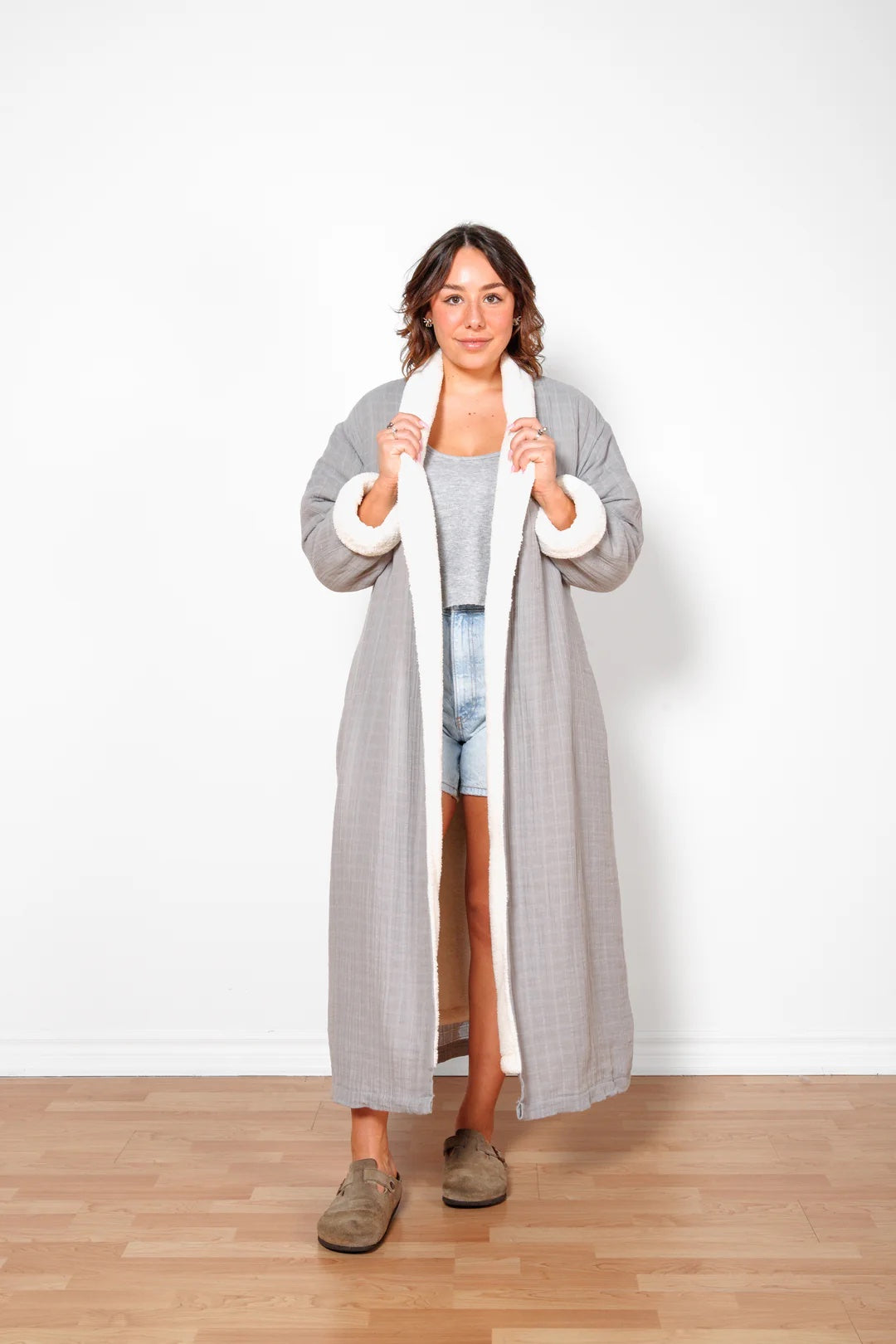 Tofino Towel Co Boreal Robe - Grey