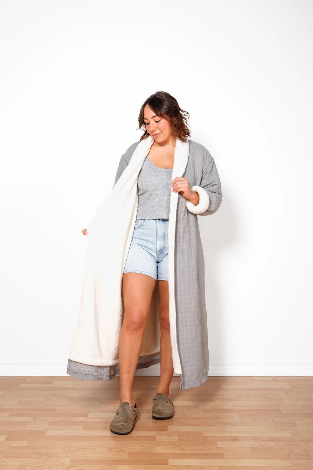 Tofino Towel Co Boreal Robe - Grey
