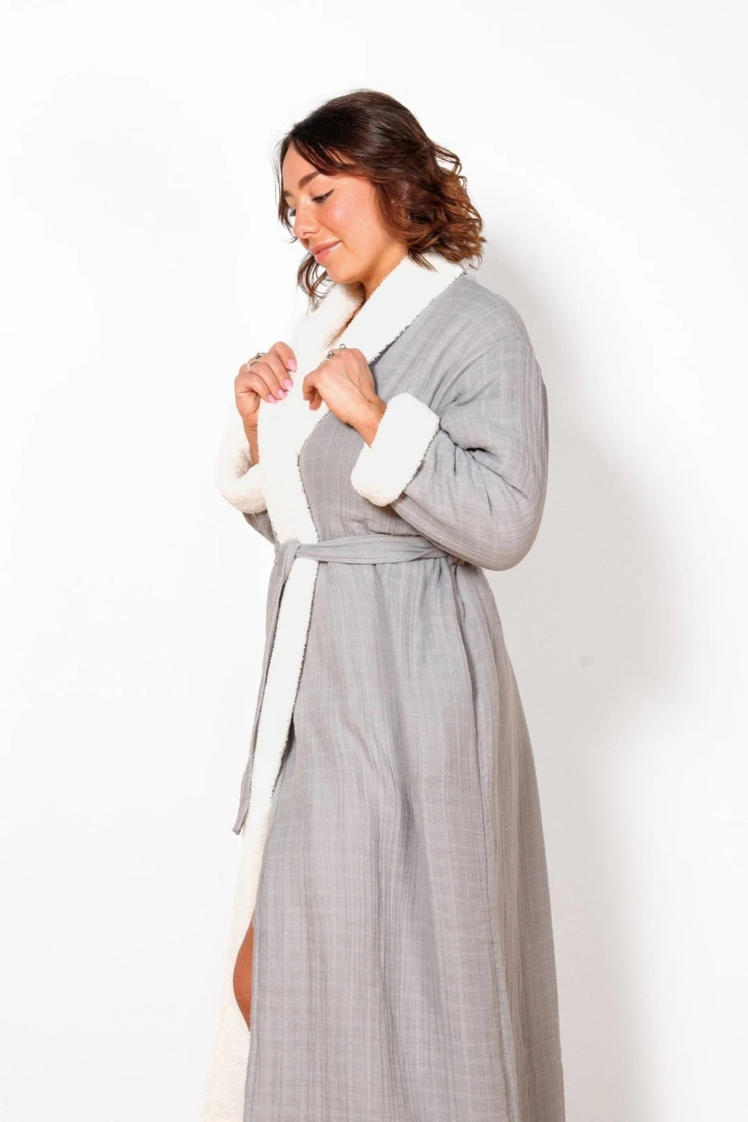 Tofino Towel Co Boreal Robe - Grey