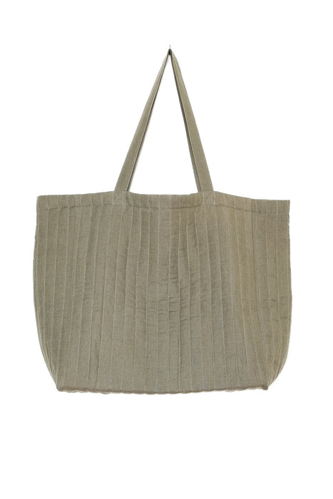 Tofino Towel Co. Esme Oversized Quilted Tote - Khaki